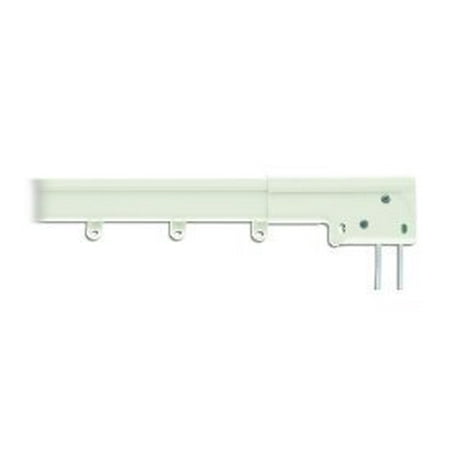 UPC 044294002302 product image for Graber Super Heavy Duty Traverse Curtain Rod 84-156 Inch, White (Center Draw) | upcitemdb.com