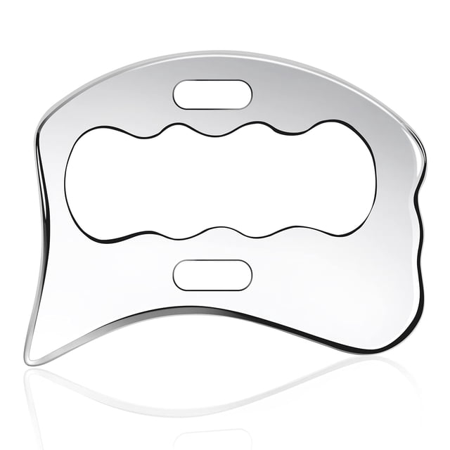 Herramienta de masaje Gua Sha Rylpoint de acero inoxidable para tejidos blandos