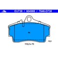 thumbnail image 1 of ATE Coated 604988 Disc Brake Pad, 1 of 1