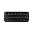 thumbnail image 1 of AJAZZ 308I Wireless Keyboard Portable Mute Hit 84 Keys Bluetooth-compatible 3.0 Round Key Computer Keyboard for Office - Black, 1 of 5