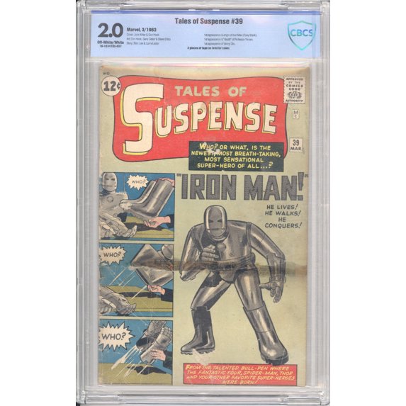 Tales of Suspense #39 - CBCS 2 Comic Book