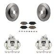 thumbnail image 1 of CMX Rear Disc Brake Caliper Rotors and Ceramic Pads Kit for Car Ford Flex Lincoln MKS KC8-100382C, 1 of 11