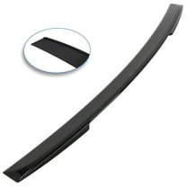 cciyu Rear Trunk Lip Spoiler Wing Fits for 2006-2007 for Honda Accord Racing Trunk Spoiler(ABS Glossy Black)