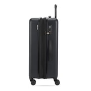 SWISSGEAR Stride Hardside Medium Checked Spinner, Black