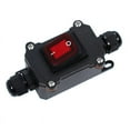 thumbnail image 1 of Interrupteur Étanche Type Navire avec Coque IP65 Rocker Équipement Électrique Marche/arrêt avec Lumière LED Bouton d'Alimentation (B), 1 of 10
