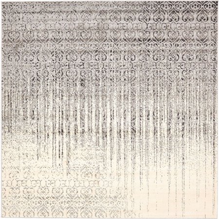 Contemporary Desdemona Collection Area Rug in Stone Color and Rectangle, Round, Runner, Square Shape