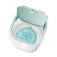 thumbnail image 1 of asddcavvf Mini Washing Machine Laundry Barrel Washer Underwear Socks Washer Portable Personal Rotating Turbine Washer Convenient For Home Dormitory 7th Generation Spray, 1 of 8