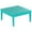 Turquoise, variant on Costaelm Palms Outdoor 32" Conversation Table, Turquoise