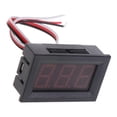 thumbnail image 4 of Medidor de voltaje digital de 120 V, voltímetro, pantalla de voltaje, comprobador de voltaje Azul, 4 of 7