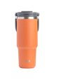 thumbnail image 3 of Tyeso 1200ml 40oz Tumbler With Handle and Silicone Coaster Coffee Cup Stainless Steel Vacuum Thermal Insulated Mug Cold Storage, 3 of 5