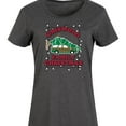 thumbnail image 3 of National Lampoon's Christmas Vacation - Griswold Family Holiday Lights - Women's Any Way Dress, 3 of 5