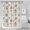 Pioneer Flower Floral-1, variant on Pioneer Flower Floral Print Pattern Shower Curtain 84"x72", Bathroom Decorative Shower Curtain Set with 12 Hooks, Waterproof Washable