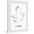 thumbnail image 2 of Nordic Wall Art Print Framed - Free Bird Canvas Painting for Living Room Decor, 2 of 6