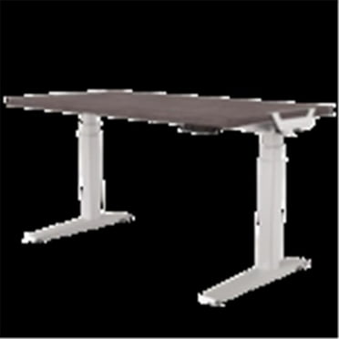 Fellowes  Levado Laminate Desktop - Gray Ash - 48 x 24 in.