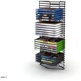 thumbnail image 2 of Atlantic 1331 Onyx 28 DVD/Games Tower-Matte Black Steel, 2 of 3