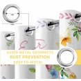 thumbnail image 6 of Easter Bunny Blackout Curtains for Bedroom/Living Room, Thermal Insulated Kitchen Curtains, Spring Flower Daisy Tulips Pastoral Butterfly Grommet Darkening Window Treatment Drapes 42"x84"x2, 6 of 8