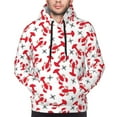thumbnail image 4 of Hoodies for Men - Shrimp No.9055 Long Sleeve Comfrt Men'S Fashion Hoodies & Sweatshirts, Sweatshirts for Men Hoodies Pullover Clothing Clothes with Pouch, 4 of 7