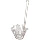 thumbnail image 1 of LDHF Stainless Steel Round Taco Salad Bowl Fry Basket 18" Long With 13-Inch Handle, 1 of 1
