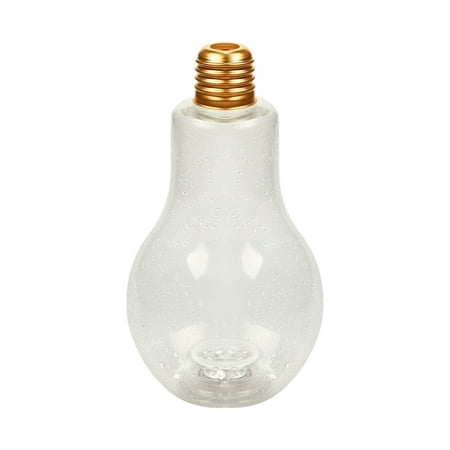 

UYUH Bulbs Cup Bulb LED Glowing Light Cute Milk Water Juice Bottle Brief Leak Proof Kitchen Dining Bar 300ml for Daily Home Bedroom Kitchen Bathroom Supplies & Decorations