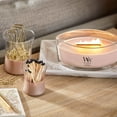 thumbnail image 3 of WoodWick Ellipse Scented Candle, Vanilla & Sea Salt Scent, Crackles as it Burns, Up to 50 hours Burn Time, Premium Soy blend, Perfect for gifting, 16oz, 3 of 4