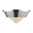 thumbnail image 2 of Alora Lighting FM348010PNOP Willard 11" Wide Flush Mount Ceiling Fixture - Polished Nickel, 2 of 5