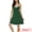 Green, variant on Women's Pajama V Neck Lace Sexy Nightdress Stretchy Lounge Dress