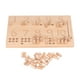 thumbnail image 1 of Tablero De Práctica De Números De Madera, Herramienta De Rastreo De Números De Madera Finamente Grabada Para El Hogar LYUMO Kids Number Tracing Board, 1 of 8