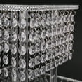 Clear 3 Tier Cupcake Stand With Chandelier Grade Crystal Clear Acrylic ...