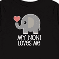 thumbnail image 4 of Inktastic My Noni Loves Me Grandchild Boys or Girls Long Sleeve Toddler T-Shirt, 4 of 5