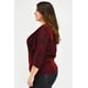 thumbnail image 2 of Blusa brillos Roman Fashion /Tallas Extras, 11760 (Rojo) rojo 38 Roman Fashion BL-GR-11760-ROJO, 2 of 7