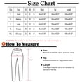 thumbnail image 2 of ZKCCNUK Pantalons pour Femmes Mode Décontractée Imprimé Pantalons Longs Droits Capris Longueur Complète en Solde, 2 of 6