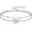 Butterfly-Opal, variant on 925 Sterling Silver Infinity Heart Cross Circle Evil Eye Anklet Bracelets for Women Mother's Day Jewelry for Wife Girlfriend Mom Her