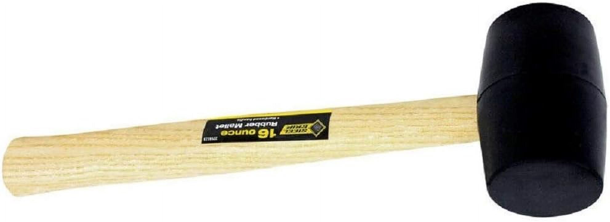 RGHJAR-RUBBER MALLET 16 OZ by STEEL GRIP MfrPartNo 2259323