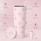 thumbnail image 3 of Vaso SANDJEST de acero inoxidable aislante de 40 oz con asa, 3 of 9
