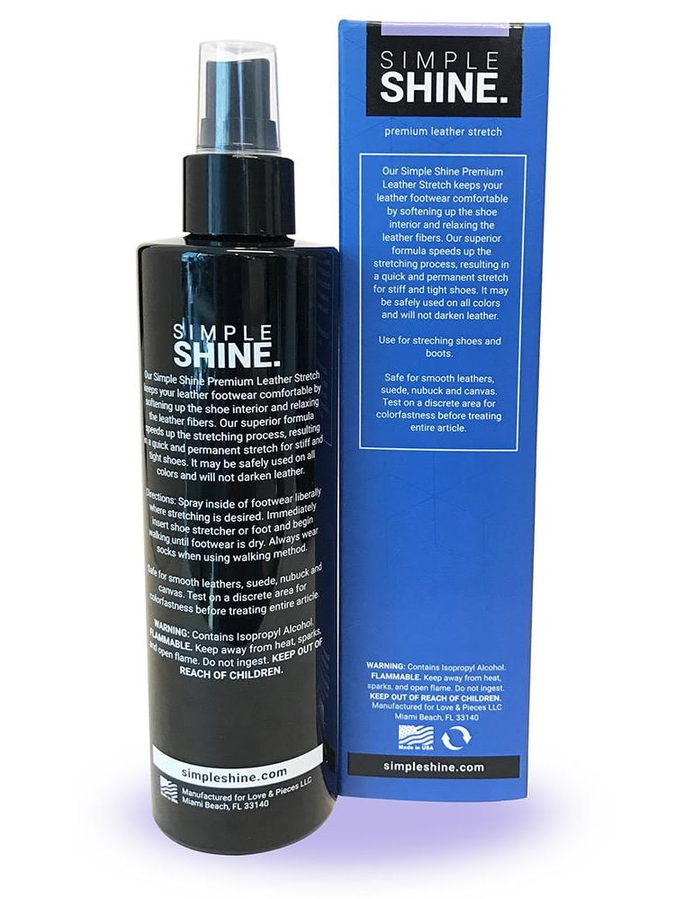 leather shoe stretch spray