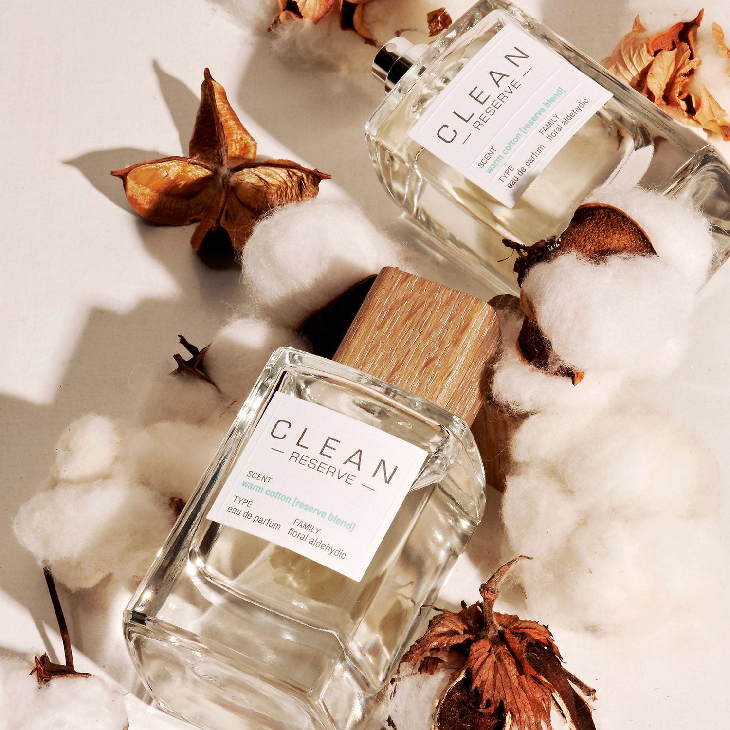 Clean Reserve Warm Cotton Scent Perfume, Citrus Fragrance Spray