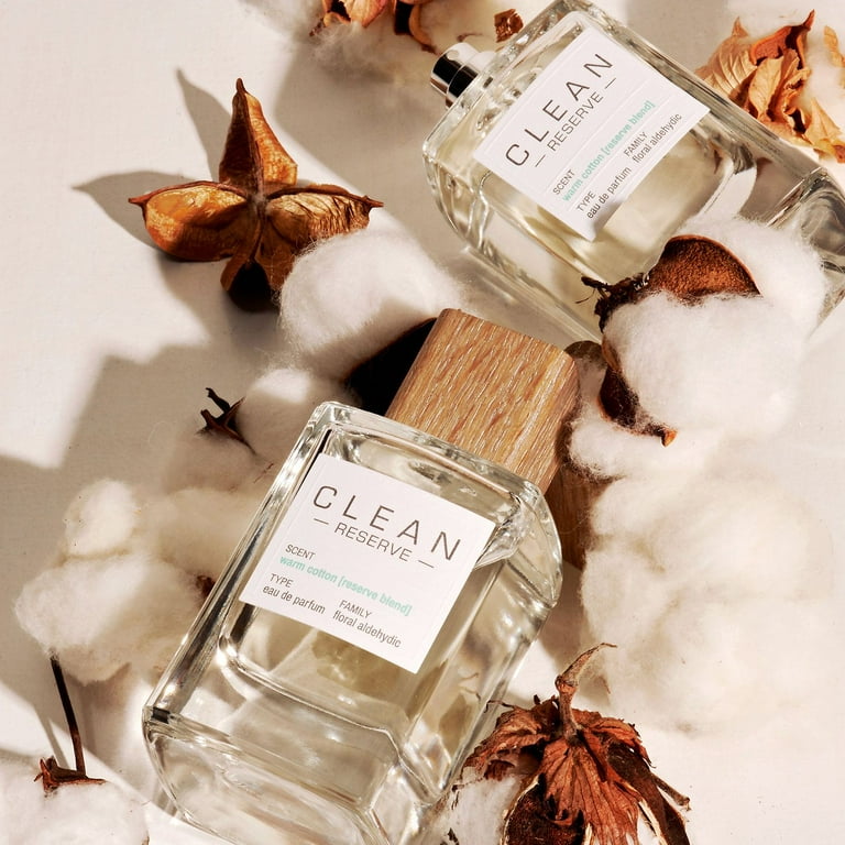 Clean Reserve Warm Cotton Scent Perfume, Citrus Fragrance Spray