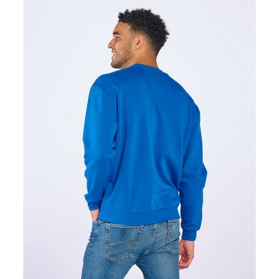 Boxercraft BM5101 Men's Fleece Crew-True Royal-XL