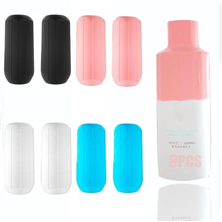Reusable Silicone Elastic Sleeves for Leak Proof for Travel Container in Luggage,Reusable kitchen/Toiletries/ice box Accessories Gadgets for Travel/home 12 Pack (8PCS-Color)