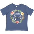 thumbnail image 3 of Inktastic I Love My Aunt- Flower Circle Boys or Girls Toddler T-Shirt, 3 of 5
