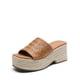 thumbnail image 1 of Sandalia DREAM PAIRS Espadrille Plataforma con Cuña 7.5 Marrón, 1 of 7