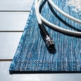 thumbnail image 4 of SAFAVIEH Courtyard Jaymz Abstract Distressed Indoor/Outdoor Area Rug, 5'3" x 7'7", Navy/Grey, 4 of 9