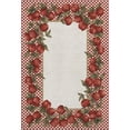 thumbnail image 2 of Addison Rugs Mayfield Washable Kitchen Apple Border Apple Rectangle Rug, 10' x 14', 2 of 6