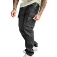 thumbnail image 3 of Men’s Loose Straight Sweatpants Casual Sports Trendy Everyday Bottoms, 3 of 6
