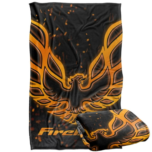Pontiac Blanket, 36'x58' Firebird Eagle Logo Silky Touch Super Soft Throw Blanket