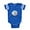 Royal Blue, variant on CafePress - Stork Baby Puerto 2 - Cute Infant Baby Football Bodysuit