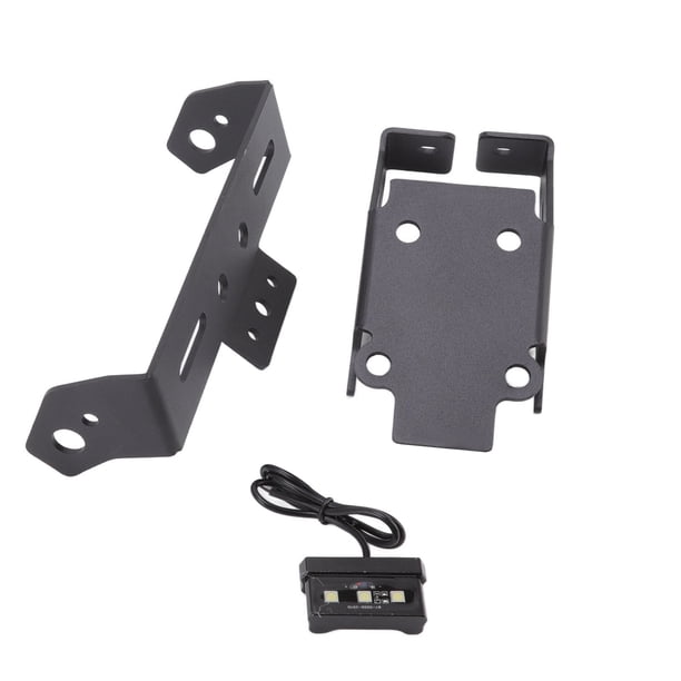 1 Paire Cadres Plaque Immatriculation Américaine Avec Drapeau - Supports Avec Vis Pour Voiture