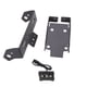 thumbnail image 2 of Soporte Para Placa De Matrícula De Motocicleta, Acabado Negro, Resistente A La Intemperie, Soporte Para Placa De Matrícula De Motocicleta, Acero Al Carbono Resistente Al Desgaste OTVIAP Motorcycle Licence Plate Bracket, 2 of 8