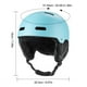 thumbnail image 5 of Casco de esquí Casco de seguridad con gafas moldeado integralmente 12 ventilaciones para niños adultos, 5 of 7