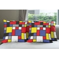 thumbnail image 6 of Ambesonne Art Throw Pillow Cover 4 Pack, Colorful Pop Design, 20", Multicolor, 6 of 7